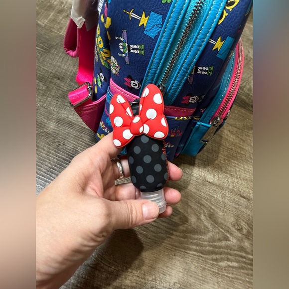 Disney Christmas 2025 Lil Rin Rin Plush Badge Red New